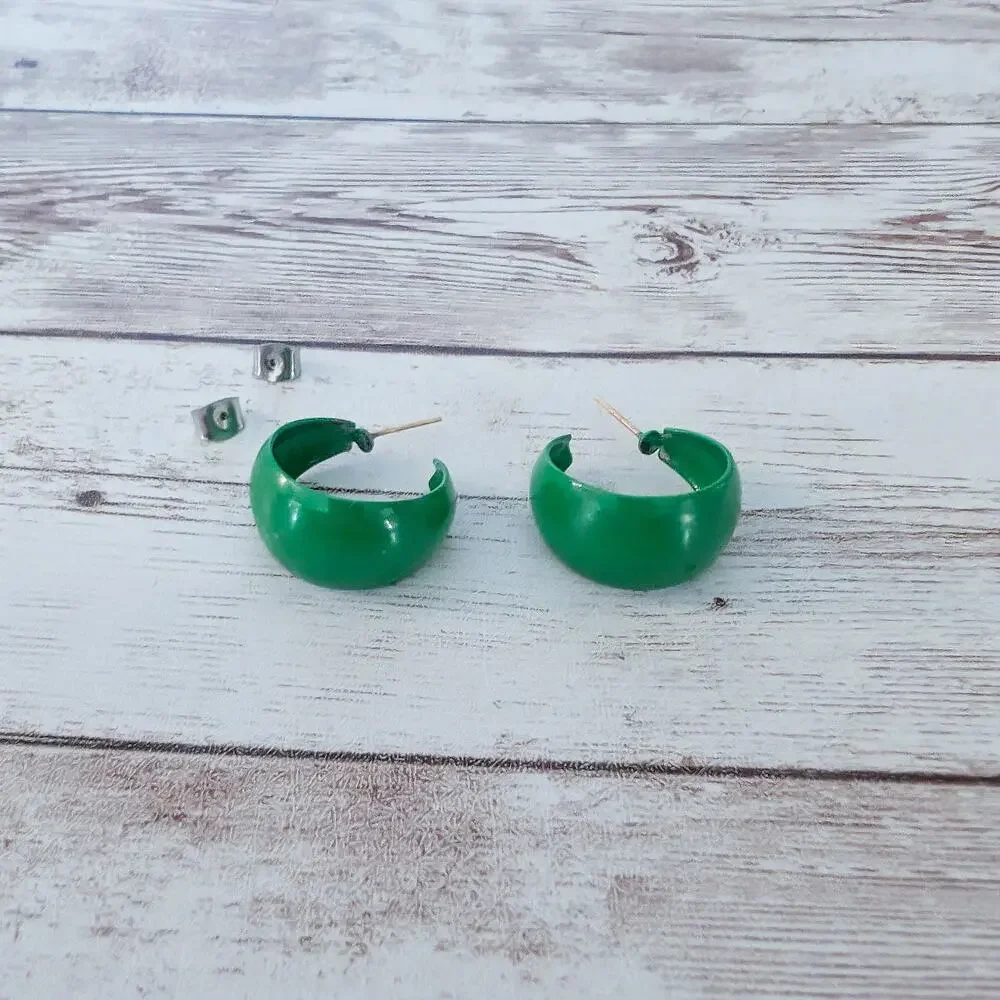 Vintage earrings pierced